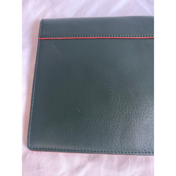 Celine Diamond envelope clutch green and blue - Picture 13 of 16